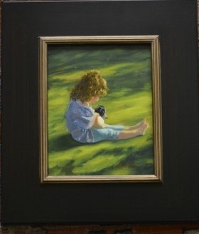 Click to view detail for Puppy Love 8x10 $400